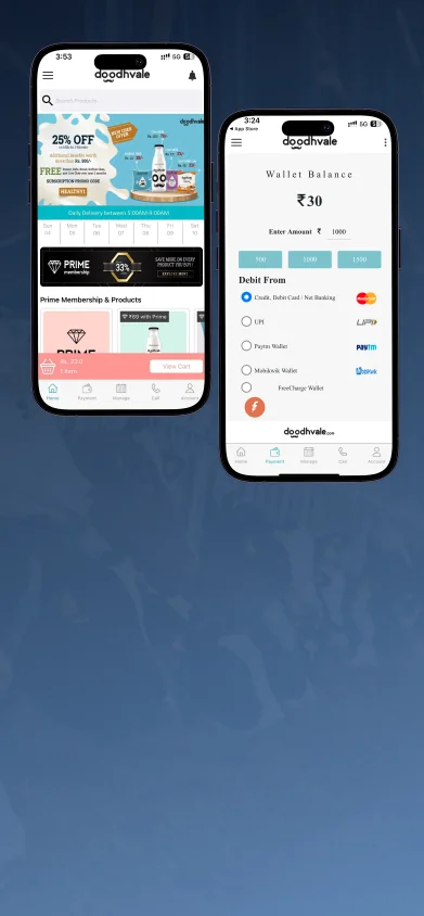 Doodhvale app